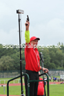 Starter Alan Bell, 2021 North Eastern Track and Field Champs., Middesbrough. Photo: David T. Hewitson/Sports for All Pics